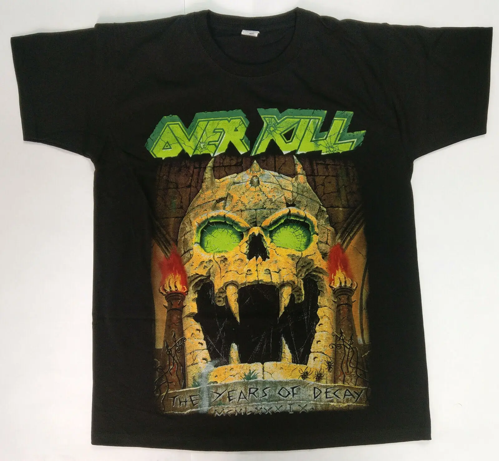 OVERKILL Years Of Decay T shirt | Мужская одежда