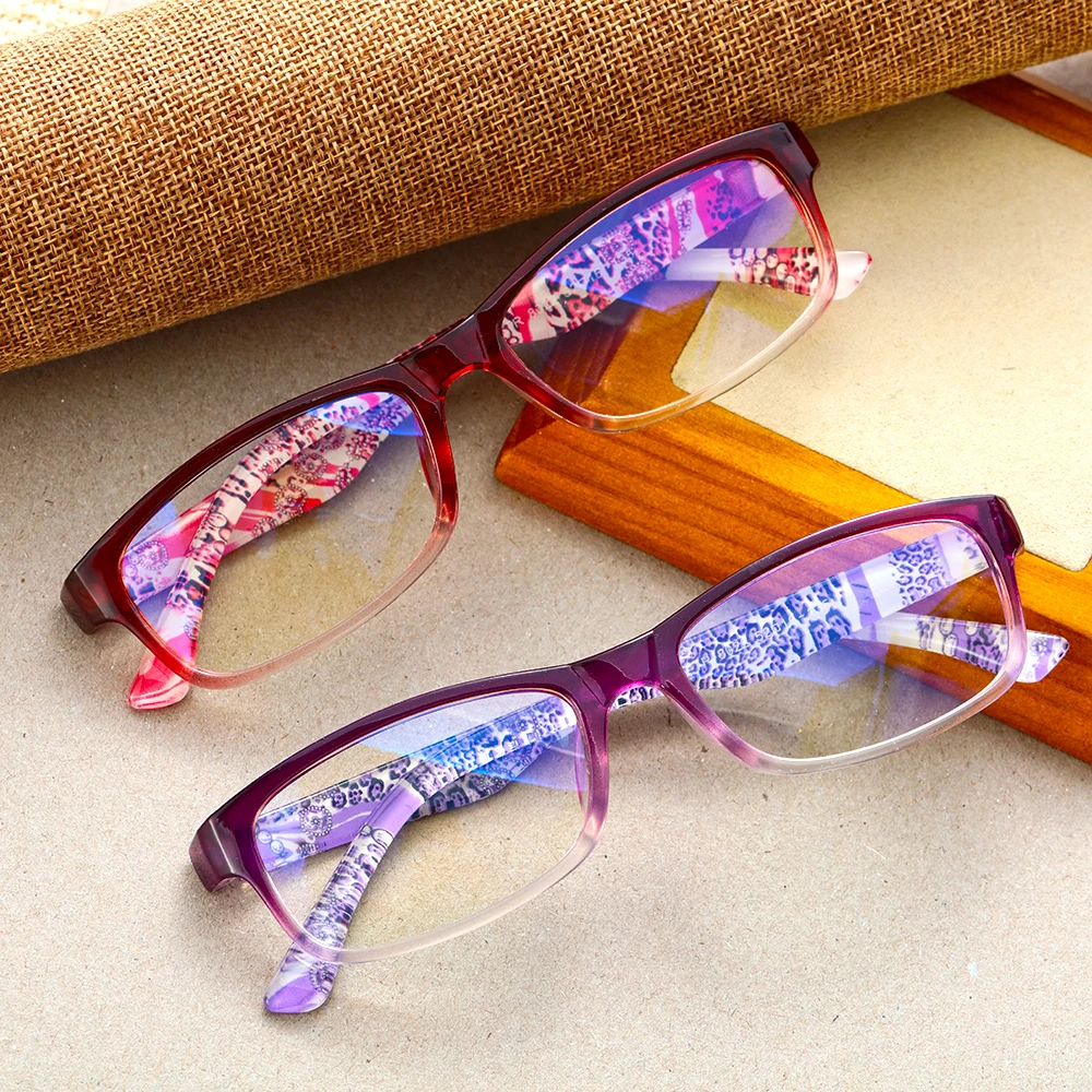 2022 New Resin Reading Glasses Anti-blue Light Presbyopic Radiation Protection Portable Ultralight HD Resin Eyewear Vision Care