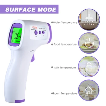 

thermometer Digital Infrared Thermometer frontal thermometer LCD Non-contact Thermometer with Fever Alarm for Children Adults