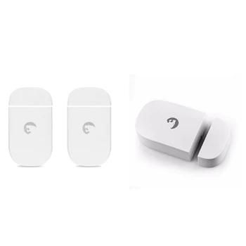 

Etiger 3Pc ES-D3C Wireless Door/Window Contact Alarm Home Burglar Alarm Door Windows Alarm Tamper Switch