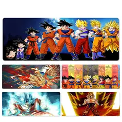 Простой дизайн Dragon Ball z goku Dragon Ball прочный резиновый коврик для мыши Размер коврика для 300*600*2 мм и 300*900*2 мм коврик для мыши