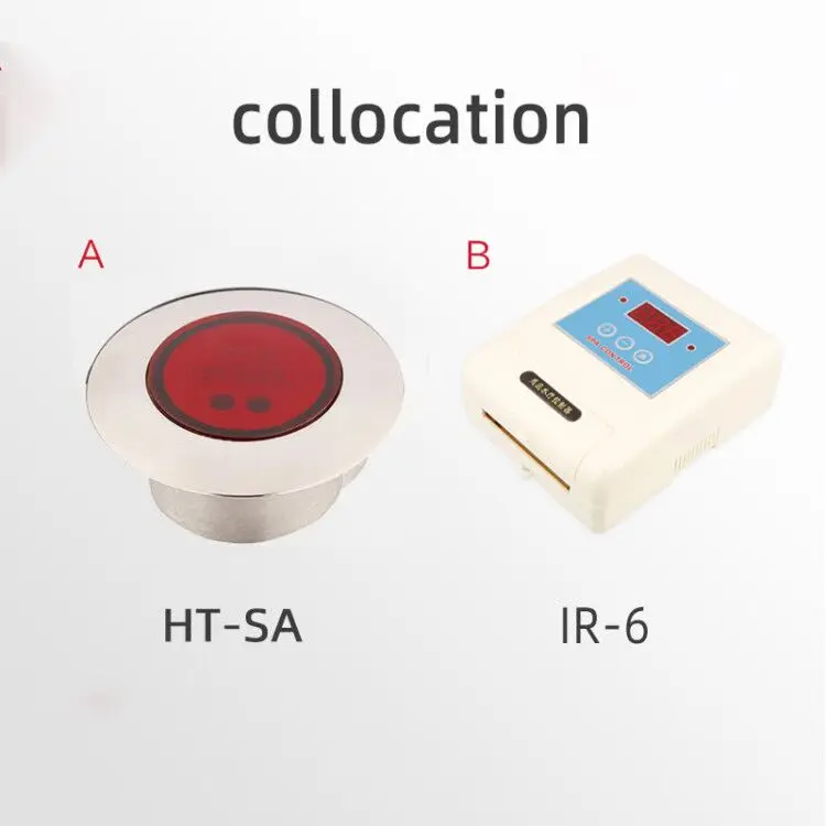 HT-SA 6 Free shipping Spa control switch stainless steel crystal switch crystal ball inductive switch swimming pool equipment - Цвет: HT-SA 6