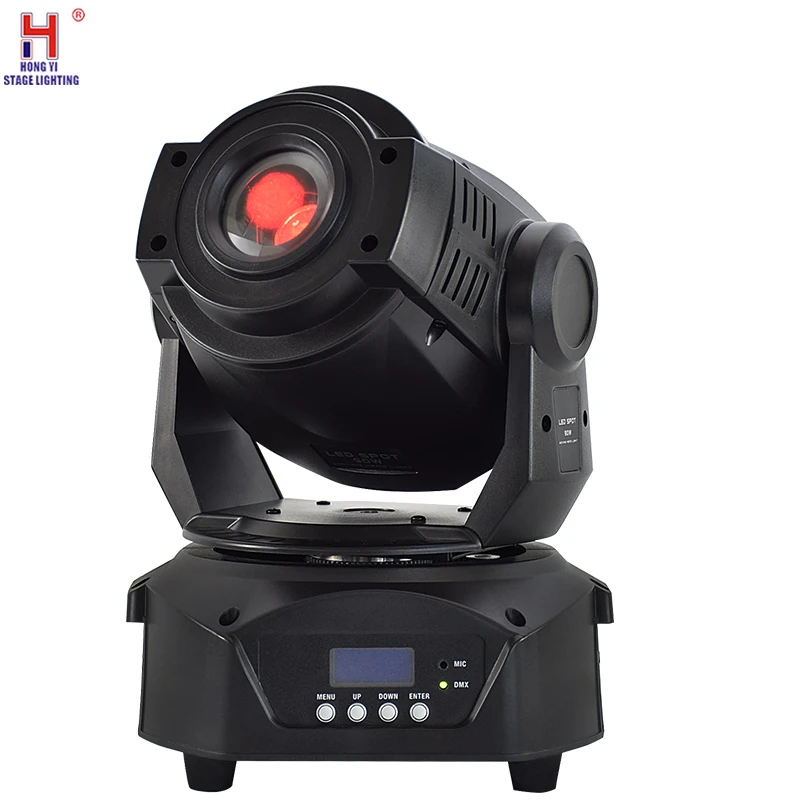 

Pro stage light moving head 90W led DJ spot with 3 face prism and GOBO colors effect for DJ party light