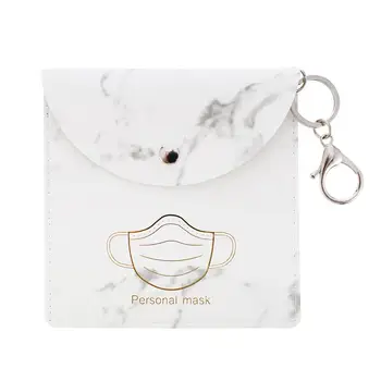 

1Pc Mask Storage Bag Portable Mask Clip Dustproof Disposable Mask Holder