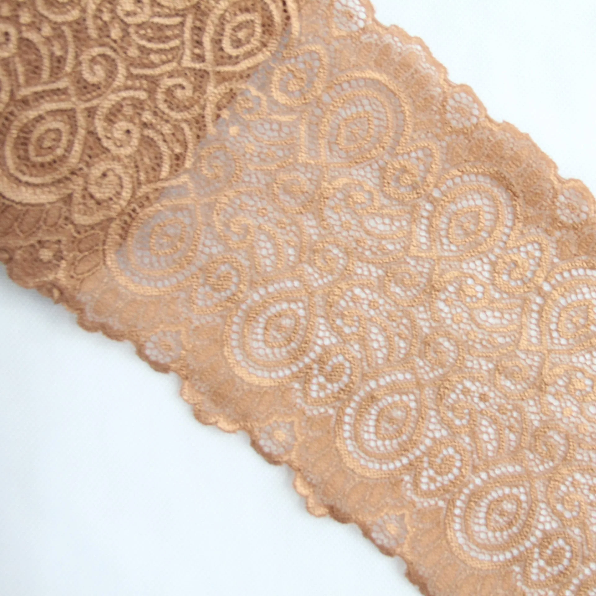 5 Yards / Largeur De Lot 15cm 5.9 « Maille De Coton Blanc