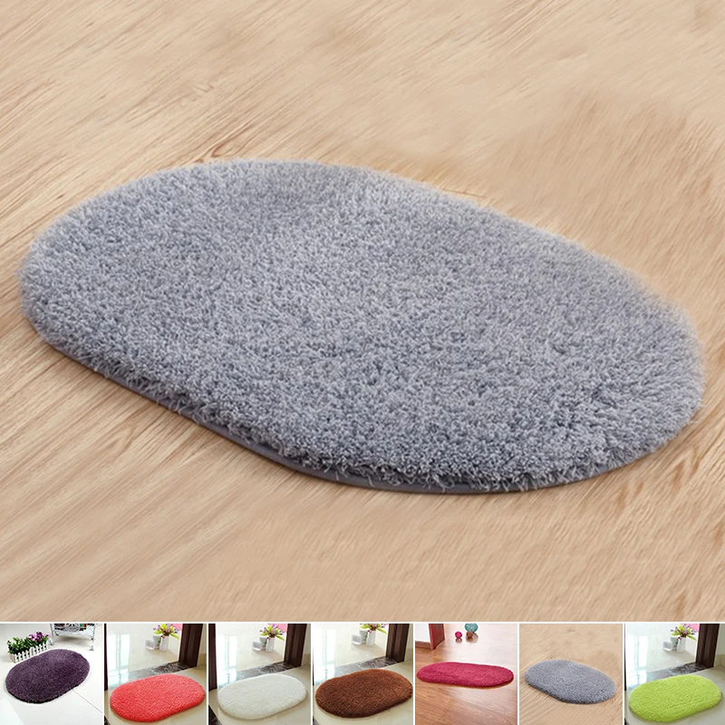 Bathroom Non-Slip Carpets Absorbent Soft Foam Floor Shower Rug Household Supply