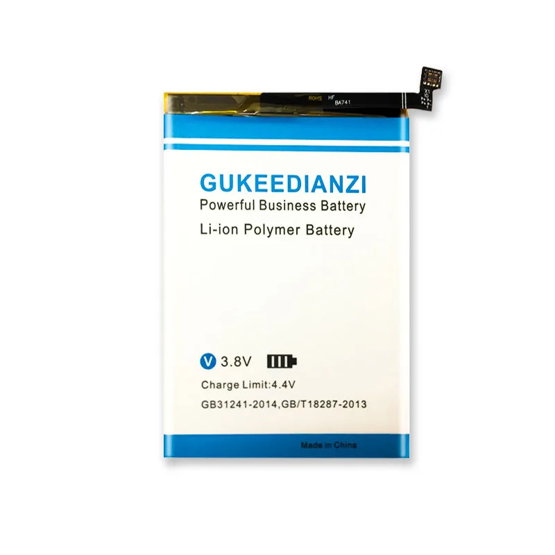 GUKEEDIANZI BA741 4600 мАч батарея для Meizu Meizy Meilan E2 запасная батарея для мобильного телефона