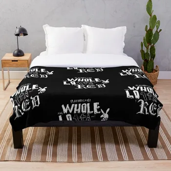 

Whole Lotta Red Chisel W Throw Blanket Soft Sherpa Blanket Bed Sheet Single Knee Blanket Office Nap Blanket
