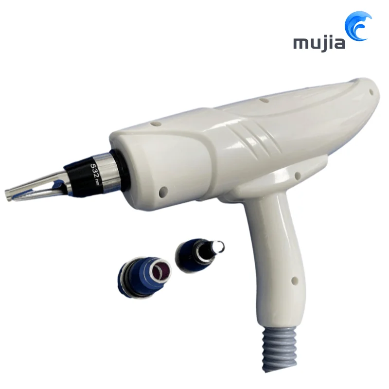 nd yag laser handle removal tattoo freckle eyebrows handpiece 1064 532 1320 755 Q switched skin machine beauty spare part