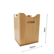 Бамбуковый держатель кухонной утвари Caddy для кухонных инструментов органайзер для нержавеющей стали, керамических или бамбуковых лопаток ложки столовые приборы