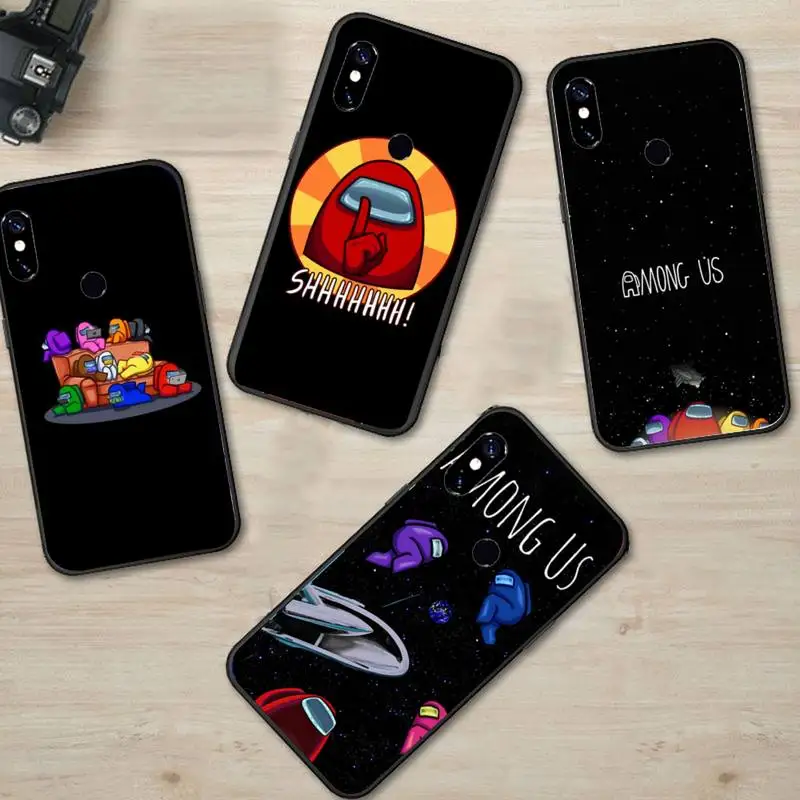 

among us funny game Phone Case For Xiaomi Redmi 7 8 9t 9se k20 mi8 max3 lite 9 note 9s 10 pro