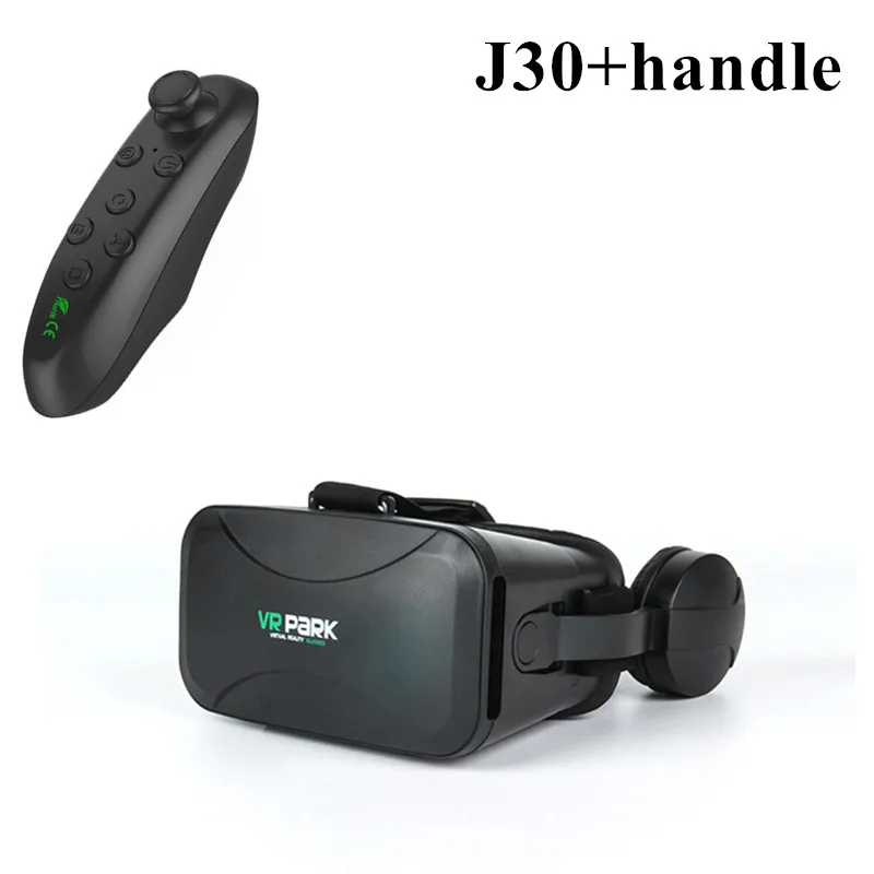 VR Virtual Reality 3D Glasses Stereo Headset Helmet for IOS Android Smartphone Wireless Headset Video Game Binoculars 