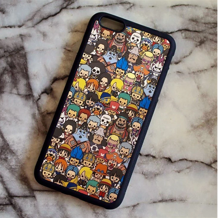 KETAOTAO Аниме one piece Luffy чехол для телефона s для iPhone 4S SE 5 6 5C 5S 6S 7 8 SE 5Plus XR XS Max чехол из мягкого ТПУ резины силикона - Цвет: Розовый