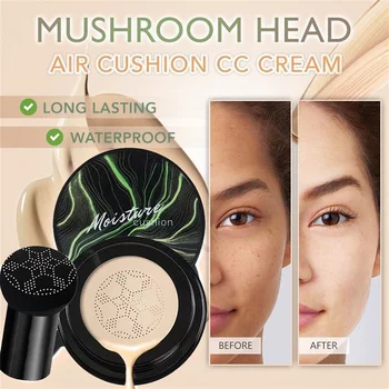 

BB Cream Mushroom Head Air Cushion Lasting Oil Control CC Cream Cover Dark Circles Whitening Moisture Concealer