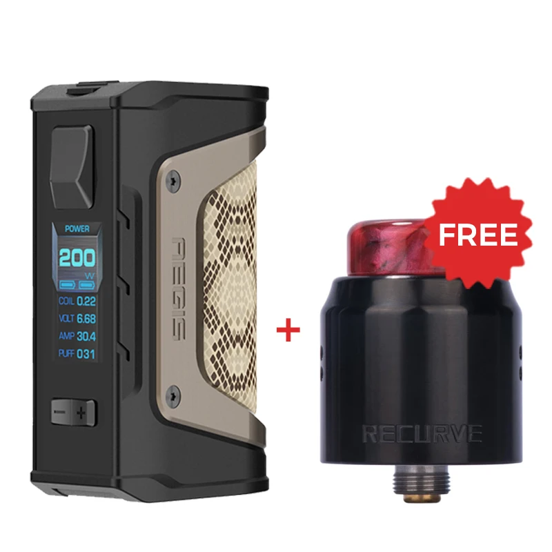 

Free Gift!GeekVape Aegis mod aegis Legend 200W TC Box MOD electronic cigarette vape mod fit for Zeus RTA by Dual 18650 batteries
