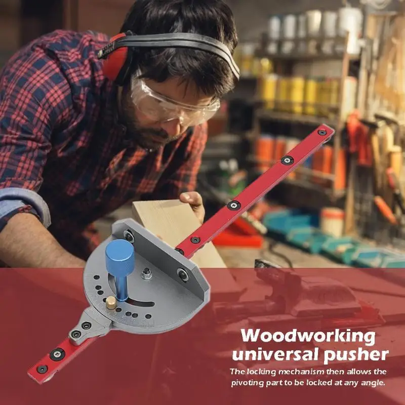 

alloet DIY Woodworking Universal T-tracks Chute Backing Miter Rail Chute Connector T-Track Woodworking T-slot Miter Hand Tool