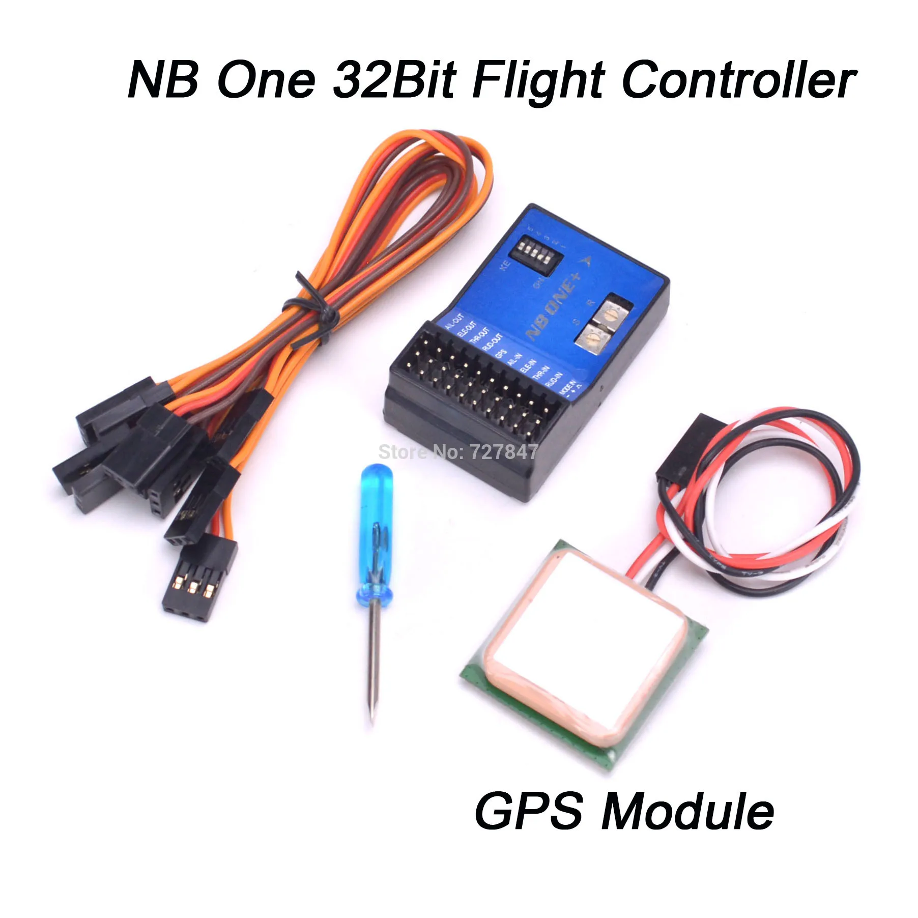 

NEW NB One 32 Bit Flight Controller Built-in 6-Axis Gyro with Altitude Hold Mode + GPS Module for FPV RC Fixed wing