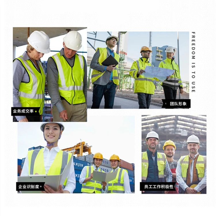 New-hot-Unisex-L-XL-XXL-Reflective-Vest-Workwear-Provides-High-Visibility-Day-Night-Running-Cycle