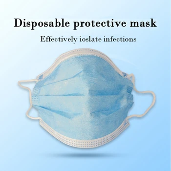 

Wholesale Mask Nonwoven 3 Ply Pm2.5 Disposable Elastic Mouth Soft Breathable Flu Hygiene Virus Face Masks