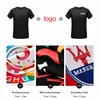 Custom Unisex T-Shirt Customize Your OWN Design Embroidery Brand Logo Picture Printed Cotton Tops Male Casual Short Sleeve Tees ► Photo 3/6