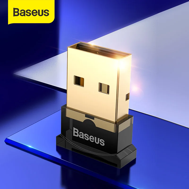  Baseus USB Bluetooth адаптер USB ключ для динамика Aux PC компьютерная мышь Bluetooth приемник Bluetooth 4,0 передатчик адаптер 