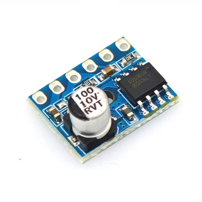 

5128 Mini Class D Module Digital Amplifier Board DC 2.5-5.5V Single Channel 5W Audio Power Amplifier, Low Distortion Low Noise