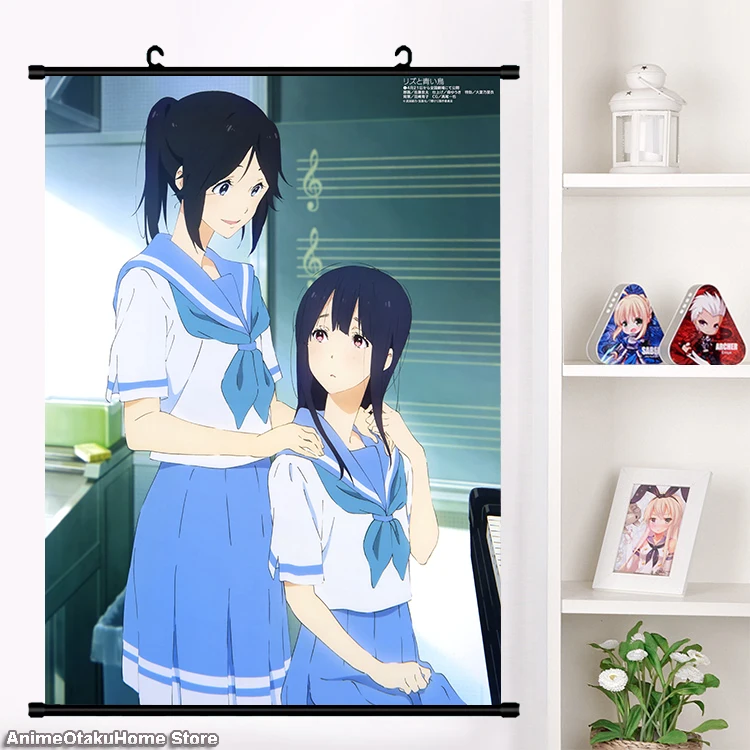 壁のポスター 漫画のリズと青い鳥 Painting Calligraphy Aliexpress