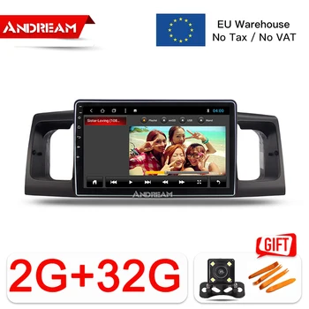 

9inch Android 8.1 Car Multimedia GPS Navigation Head Unit for Toyota Corolla EX 2004-2013 Support WIFI carplay 2+32G IPS screen