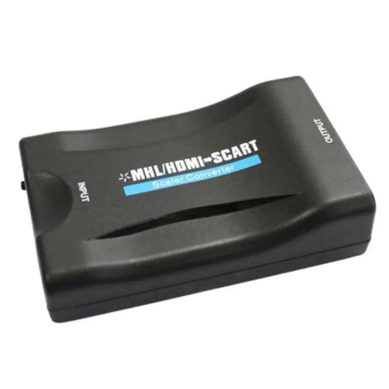 HDMI к Scart конвертер адаптер HDMI 1080P Бытовая электроника конвертер HD tv Box