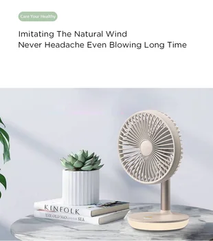 

SD1500 multi functional USB Desktop Fan with 4 speeds/indicator light/ also available as Led Night Light 4000mAh Power Bank-Blue