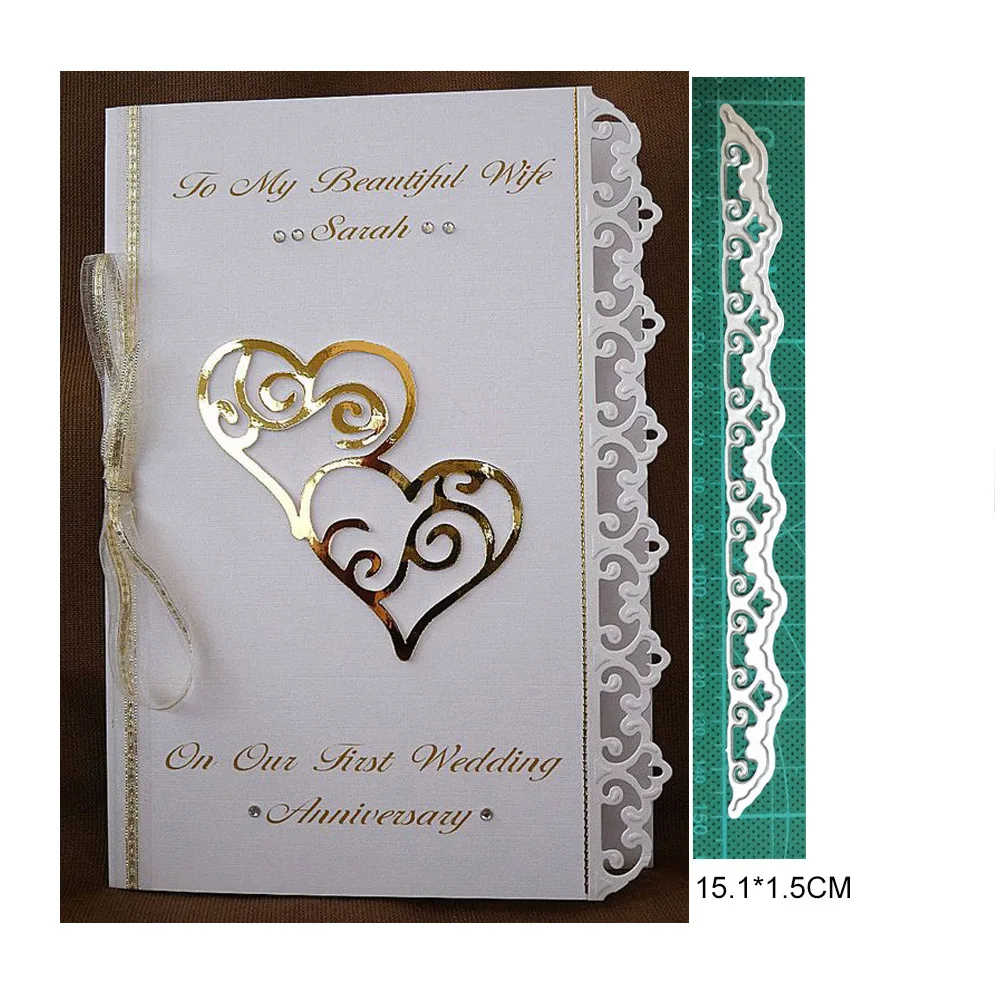 Basic Lace Christmas Border Frame Metal Cutting Dies Mould Scrapbook Dies  for Greet Card Making Cut Paper Craft 2022 New - AliExpress Home & Garden