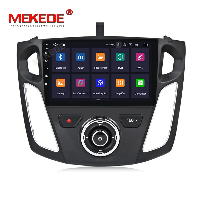 Perfect PX5 4GB+64GB Android 9.0 Car multimedia system radio player for Ford focus 2011-2016 with gps navigation WiFi BT DSP IPS NAVI 4