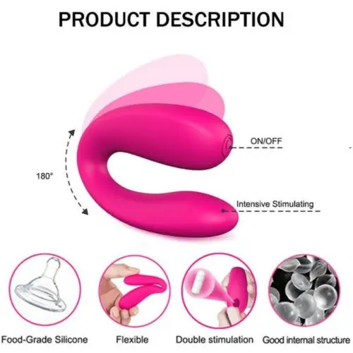 Masseur vibrant portable pour femmes et adultes, pour couples, gode, point G, stimulateur en silicone, vibromasseurs sexuels_voghion.com