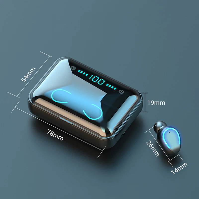 TWS-наушники с поддержкой Bluetooth 5 0 2 4 ГГц 2000 мА · ч | Электроника