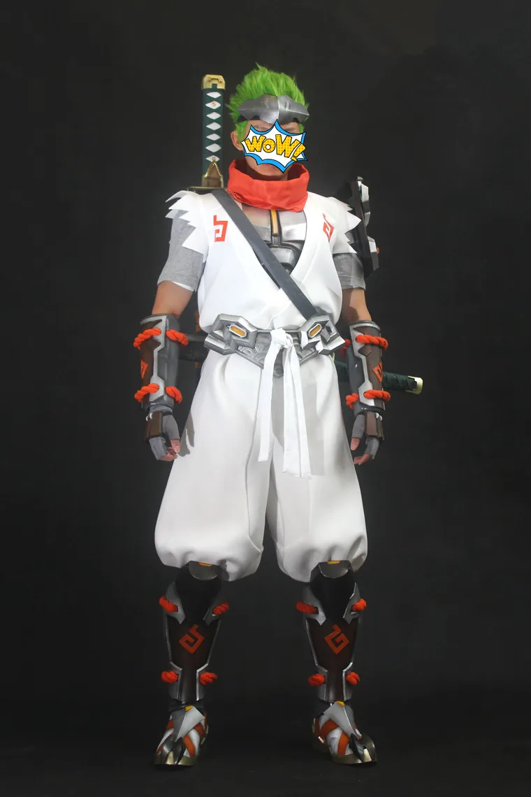 

OW young Genji Cosplay costume Full set custom made