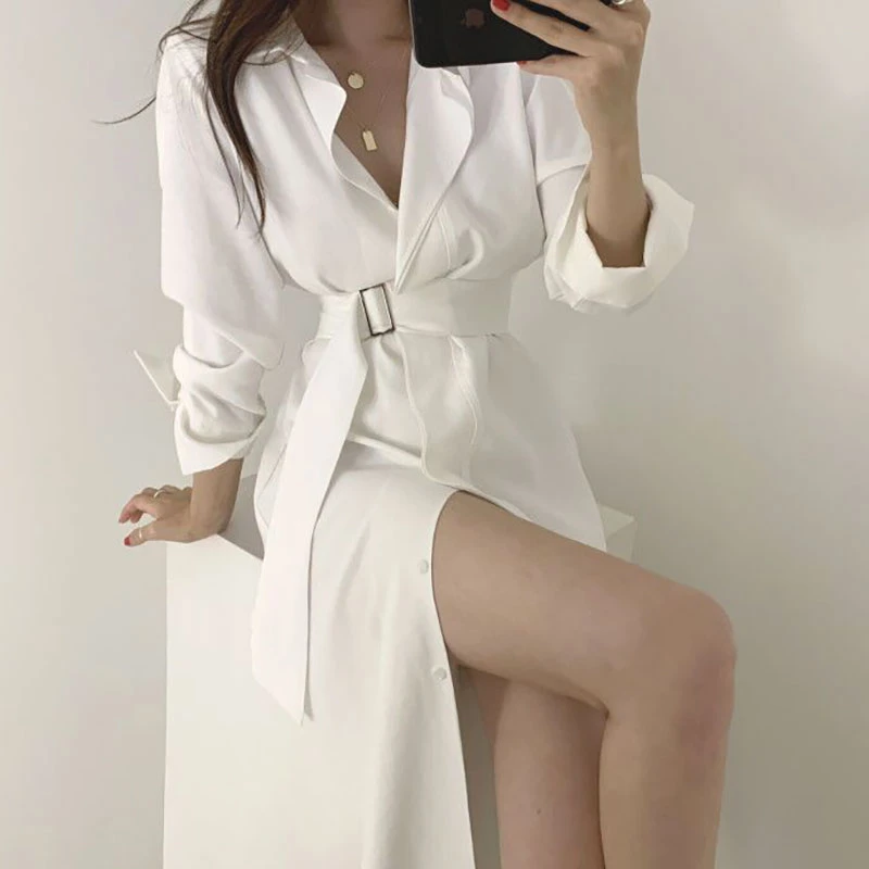 mid length fall dresses