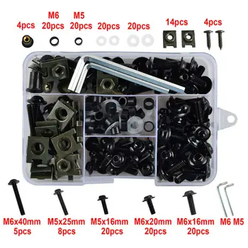 

177pcs/Set Screws For Honda CBR600RR CBR900RR CBR1000RR CBR1100XX Practical