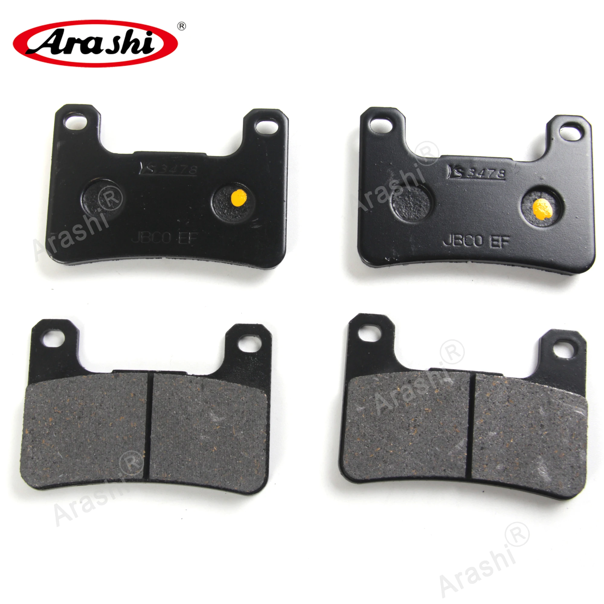 Arashi 1 Pair For SUZUKI GSXR GSX-R 1000 2004- 2011 Motorcycle Front Brake Pads GSX R GSXR1000 2005 2006 2007 2008 2009 2010