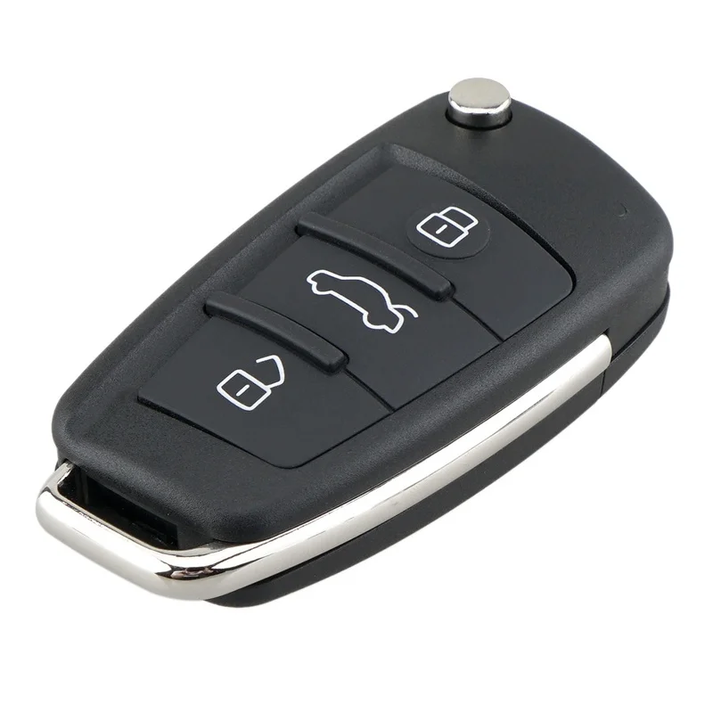 

Car Smart Remote Key 3 Button 433Mhz for A2 A4 S4 Cabrio Quattro Avant 2005 2006 2007 2008 48 Chip 8P0837220D