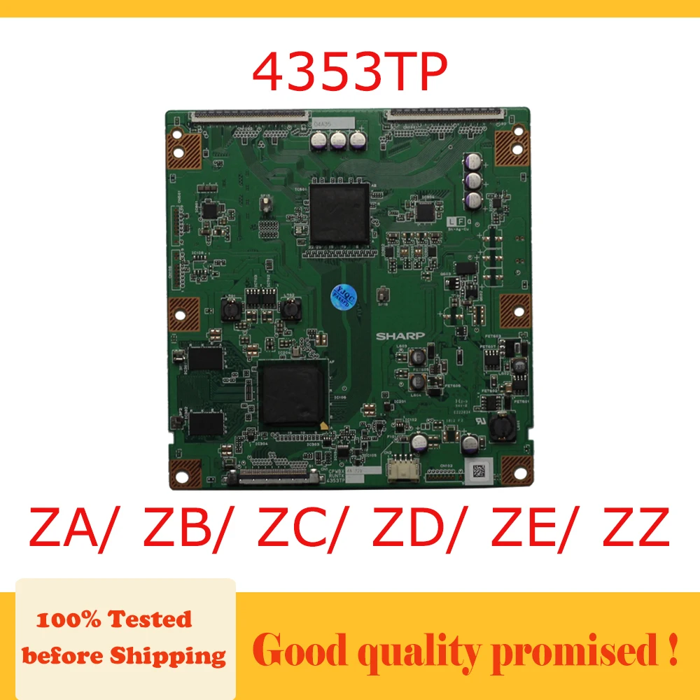 4353TP T Con плата cpwbx runtk 4353tp ZA/ ZB/ ZC/ ZD/ ZE/ ZZ для детской модели Lk520d3lb1s CPWBX RUNTK ZC|Печатные