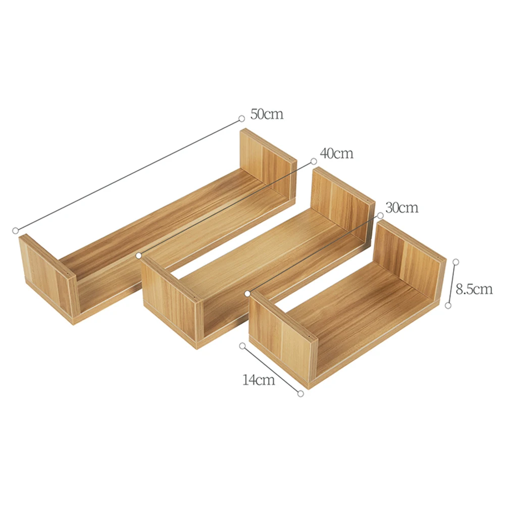 Композитная Доска настенная полка стойка u-образная настенная книжная полка подвесные стеллажи для хранения книжные шкафы для стены спальни гостиной