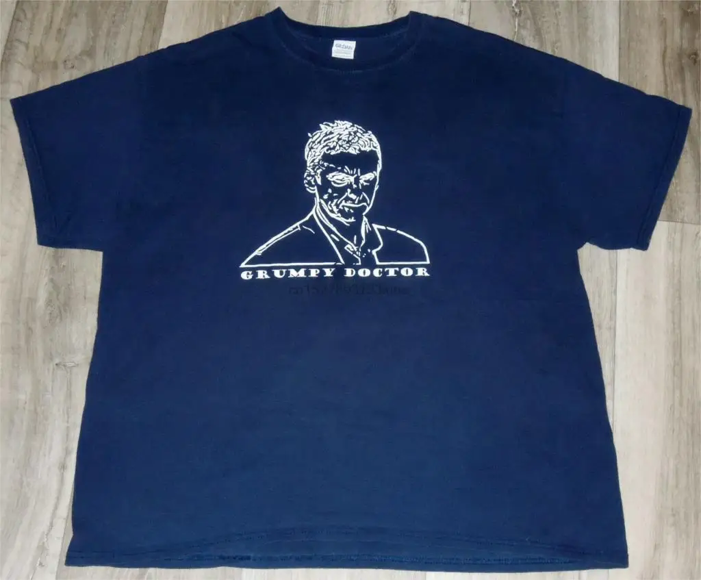 Врач кто Grumpy Doctor T Shirt Time Lord время Tardis And Space Sz. XL РЕДКИЙ | Мужская одежда