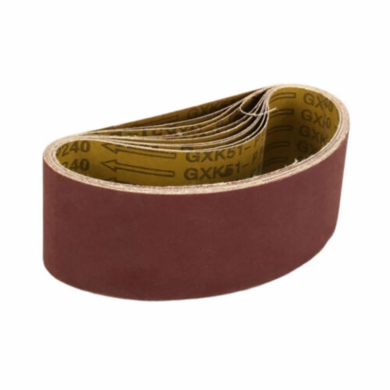 15 шт./компл. шлифовальный ленточный станок шлифовальные ленты оксид алюминия