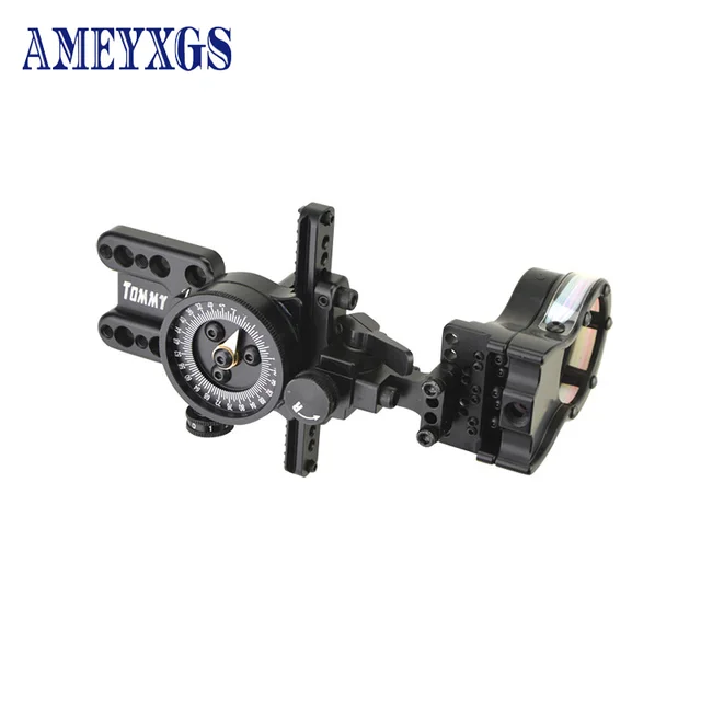  US $157.30 Archery Compound Sight Lock Micro Adjustable Retina Lock Technology Outdoor Shoot