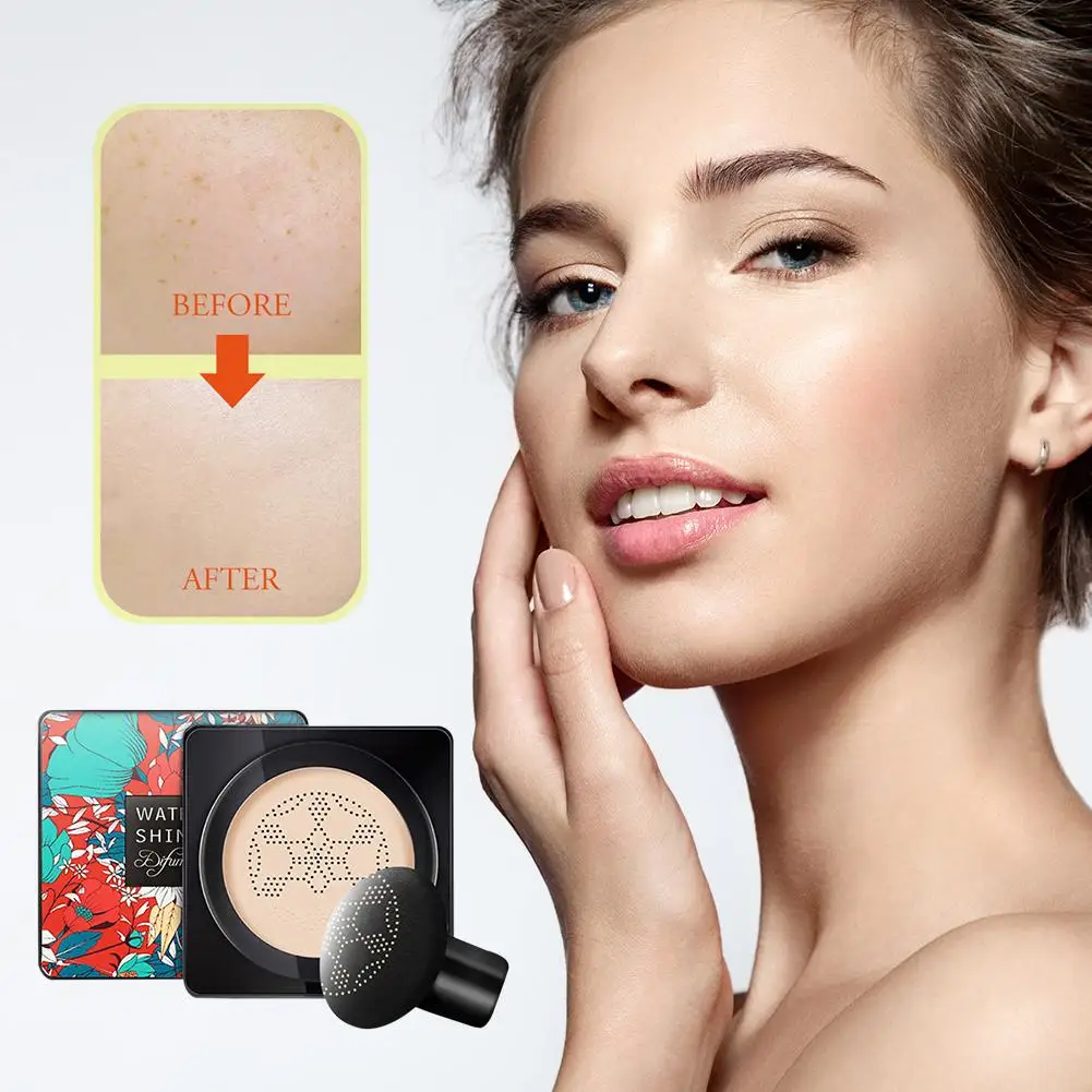 Mushroom Head Air Cushion BB Cream Female Concealer Foundation Cosmetics Breathable Skin-friendly Makeup BB Cream