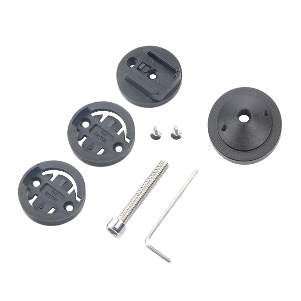 Aluminium Alloy Bicycle Stem Top Cap Computer GPS Stopwatch Mount Holder for Garmin