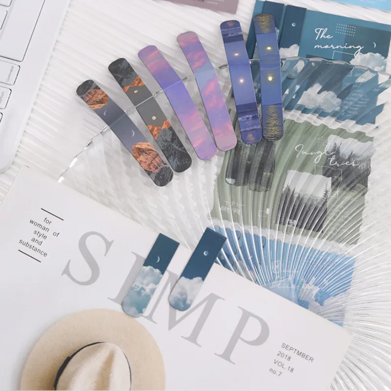 

2 шт., магнитные закладки для книг в виде сумерков