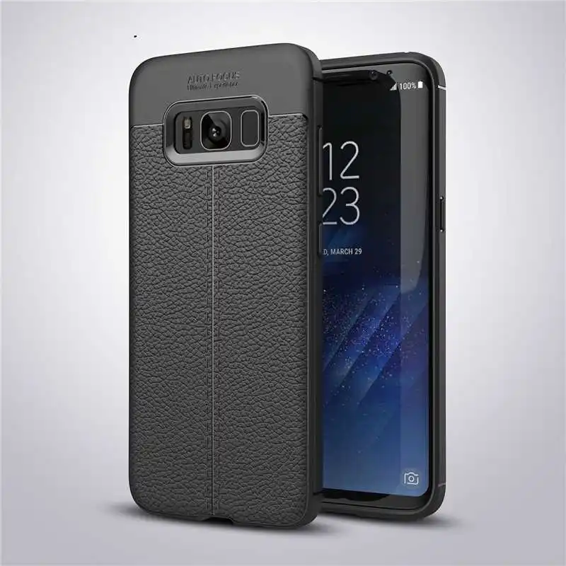 Mokoemi Личи шаблон Ударопрочный Мягкий 5," для Samsung Galaxy S8 чехол для Samsung Galaxy S8 Plus чехол для сотового телефона