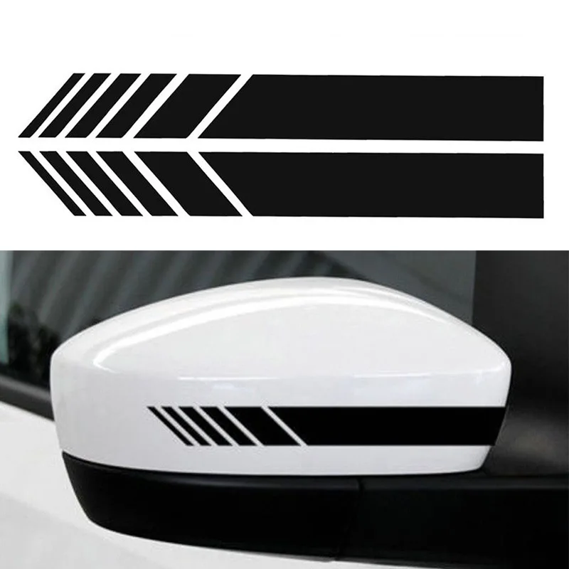 

Car rearview mirror decorative stickers personality stickers rearview mirror reflective stickers reversing mirror