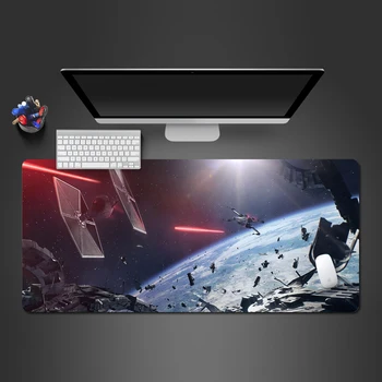 

Star Wars Simple Design Space Combat Mouse Gamer Pad Higt Quality Gaming Mousepad Fashion Mat Large Play Mats